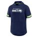 Seattle Seahawks Fanatics College Navy Optimal Play Short Sleeve Hooded T-Shirt
