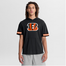 Cincinnati Bengals Fanatics Black Optimal Play Short Sleeve Hooded T-Shirt