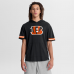 Cincinnati Bengals Fanatics Black Optimal Play Short Sleeve Hooded T-Shirt
