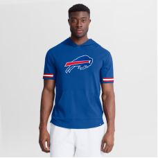 Футболка Buffalo Bills Fanatics Royal Optimal Play Short Sleeve Hooded
