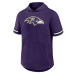 Футболка Baltimore Ravens Fanatics Purple Optimal Play Short Sleeve Hooded