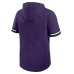Футболка Baltimore Ravens Fanatics Purple Optimal Play Short Sleeve Hooded