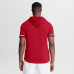 Футболка Atlanta Falcons Fanatics Red Optimal Play Short Sleeve Hooded