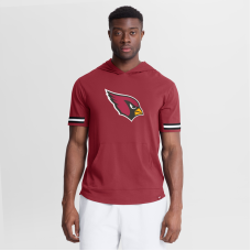 Футболка Arizona Cardinals Fanatics Cardinal Optimal Play Short Sleeve Hooded Футболка Arizona Cardinals Fanatics Cardinal Optimal Play Short Sleeve Hooded