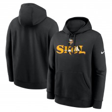 Minnesota Vikings Nike Black Local Club Hoodie