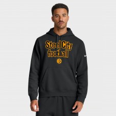 Pittsburgh Steelers Nike Black Local Club Hoodie