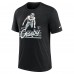 Las Vegas Raiders Maxx Crosby Nike Heather Black Player Graphic T-Shirt