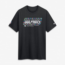 Футболка Miami Dolphins Nike 2026 NFL Crucial Catch Tri-Blend Dri-FIT - Black Футболка Miami Dolphins Nike 2026 NFL Crucial Catch Tri-Blend Dri-FIT - Black