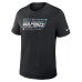 Футболка Miami Dolphins Nike 2026 NFL Crucial Catch Tri-Blend Dri-FIT - Black