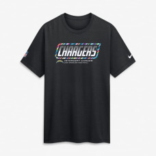 Футболка Los Angeles Chargers Nike 2026 NFL Crucial Catch Tri-Blend Dri-FIT - Black