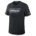 Футболка Los Angeles Chargers Nike 2026 NFL Crucial Catch Tri-Blend Dri-FIT - Black