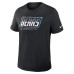 Футболка Chicago Bears Nike 2026 NFL Crucial Catch Tri-Blend Dri-FIT - Black