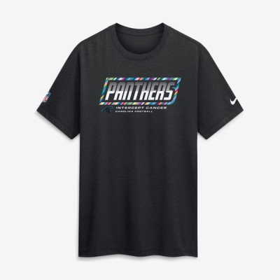 Футболка Carolina Panthers Nike 2026 NFL Crucial Catch Tri-Blend Dri-FIT - Black