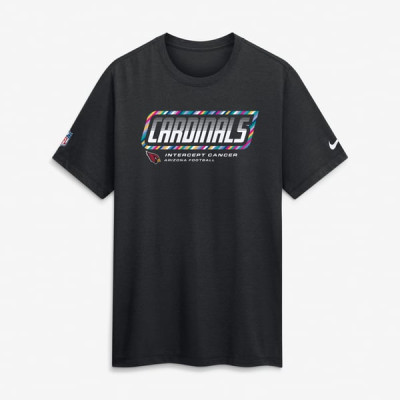 Футболка Arizona Cardinals Nike 2026 NFL Crucial Catch Tri-Blend Dri-FIT - Black