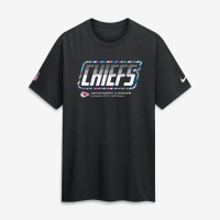 Футболка Kansas City Chiefs Nike 2026 NFL Crucial Catch Big & Tall Tri-Blend Dri-FIT - Black