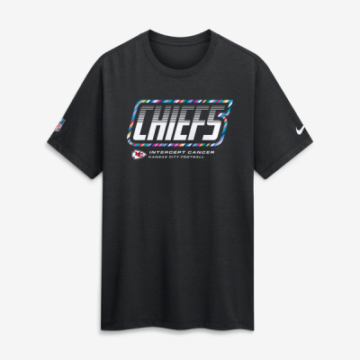 Футболка Kansas City Chiefs Nike 2026 NFL Crucial Catch Big & Tall Tri-Blend Dri-FIT - Black