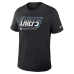 Футболка Kansas City Chiefs Nike 2026 NFL Crucial Catch Big & Tall Tri-Blend Dri-FIT - Black