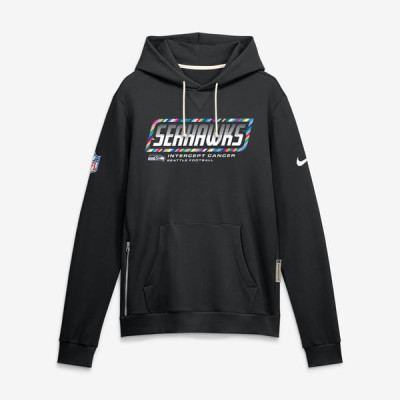 Толстовка Seattle Seahawks Nike 2026 NFL Crucial Catch Sideline Standard Issue Dri-FIT - Black
