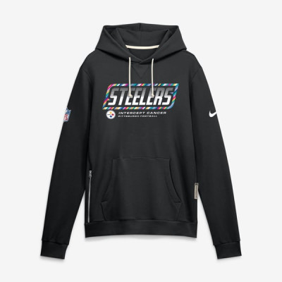 Толстовка Pittsburgh Steelers Nike 2026 NFL Crucial Catch Sideline Standard Issue Dri-FIT - Black