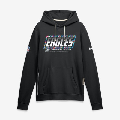 Толстовка Philadelphia Eagles Nike 2026 NFL Crucial Catch Sideline Standard Issue Dri-FIT - Black