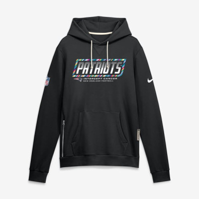 Толстовка New England Patriots Nike 2026 NFL Crucial Catch Sideline Standard Issue Dri-FIT - Black