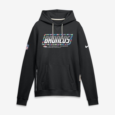 Толстовка Denver Broncos Nike 2026 NFL Crucial Catch Sideline Standard Issue Dri-FIT - Black