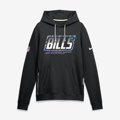 Толстовка Buffalo Bills Nike 2026 NFL Crucial Catch Sideline Standard Issue Dri-FIT - Black