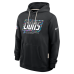 Толстовка Detroit Lions Nike 2026 NFL Crucial Catch Big & Tall Sideline Standard Issue Dri-FIT - Black