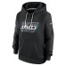 Женская толстовка Philadelphia Eagles Nike 2026 NFL Crucial Catch Sideline Standard Issue Dri-FIT - Black