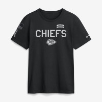 Футболка Kansas City Chiefs Nike 2026 Salute to Service Sideline Dri-FIT - Black