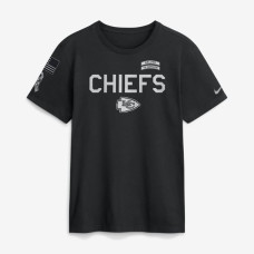 Футболка Kansas City Chiefs Nike 2026 Salute to Service Sideline Dri-FIT - Black