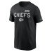 Футболка Kansas City Chiefs Nike 2026 Salute to Service Sideline Dri-FIT - Black