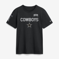 Футболка Dallas Cowboys Nike 2026 Salute to Service Sideline Dri-FIT - Black