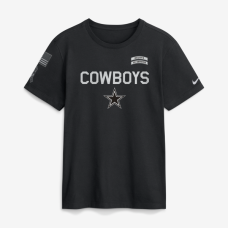 Футболка Dallas Cowboys Nike 2026 Salute to Service Sideline Dri-FIT - Black