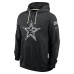 Толстовка Dallas Cowboys Nike 2026 Salute to Service Sideline Dri-FIT - Black