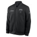 Куртка Dallas Cowboys Nike 2026 Salute to Service Sideline Full-Zip Bomber - Black
