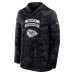 Kansas City Chiefs Nike 2026 Salute to Service Sideline Lightweight Hooded Dri-FIT Long Sleeve Top - Black
