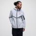 Pittsburgh Steelers Nike Heather Gray Tech Fleece Full-Zip Windrunner Hoodie Pittsburgh Steelers Nike Heather Gray Tech Fleece Full-Zip Windrunner Hoodie
