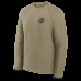Свитшот Pittsburgh Steelers Nike Olive Tech Fleece Raglan