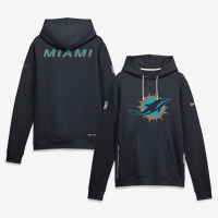 Толстовка Miami Dolphins Nike Rivalries Collection Standard Issue Sideline - Navy