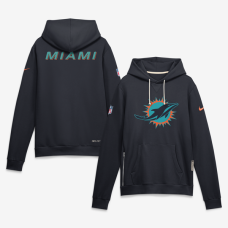 Толстовка Miami Dolphins Nike Rivalries Collection Standard Issue Sideline - Navy