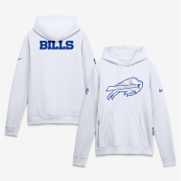 Толстовка Buffalo Bills Nike Rivalries Collection Standard Issue Sideline - White