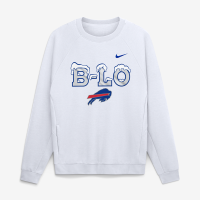 Свитшот Buffalo Bills Nike Rivalries Collection Dri-FIT Crew - White