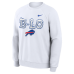 Свитшот Buffalo Bills Nike Rivalries Collection Dri-FIT Crew - White