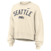 Женская толстовка Seattle Seahawks Nike Natural Oversized High Hip Legacy Arch Phoenix Fleece