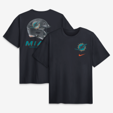 Футболка Miami Dolphins Nike Rivalries Collection Max90 - Navy