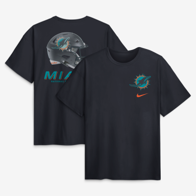 Футболка Miami Dolphins Nike Rivalries Collection Max90 - Navy