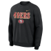 Свитшот San Francisco 49ers Nike Rivalries Collection Dri-FIT Crew - Black