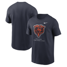 Футболка Chicago Bears Nike Navy Property Of Футболка Chicago Bears Nike Navy Property Of