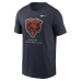Футболка Chicago Bears Nike Navy Property Of
